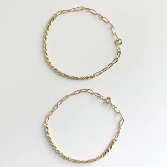 NEW SET Shashi So Twisted Bracelets (x2) - Picture 2 of 4
